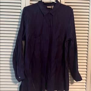Chico's Deep Purple Blouse